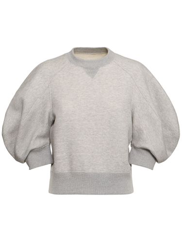 Sweat-shirt En Coton Mélangé - SACAI - Modalova