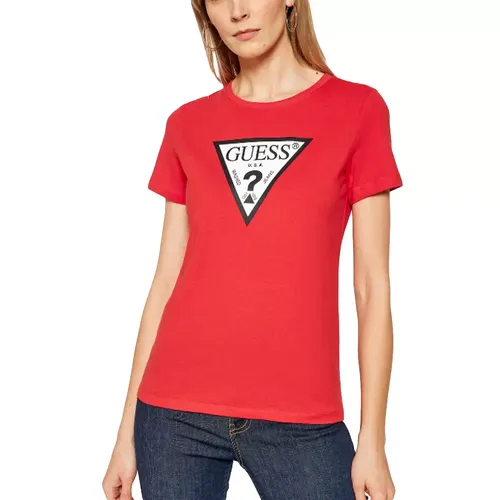 T shirt Classic logo triangle - Guess - Modalova