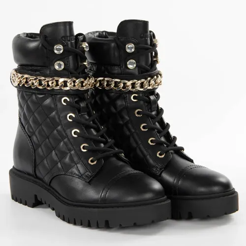 Bottine Guess Chain boot Femme Noir - Guess - Modalova