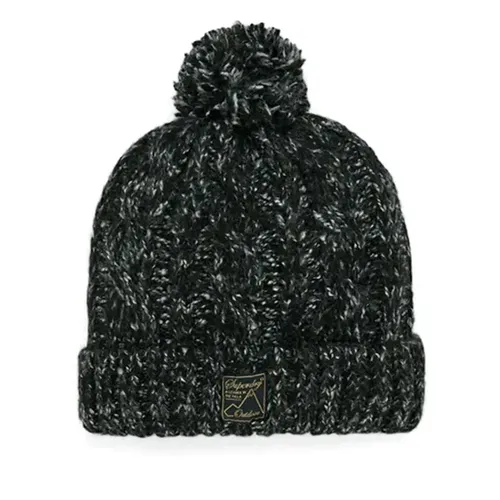 Bonnet Torsadé en tweed - Superdry - Modalova