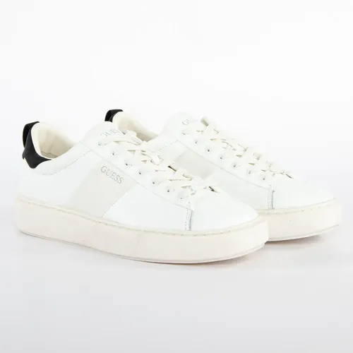 Basket Guess Vice lea Homme Blanc - Guess - Modalova