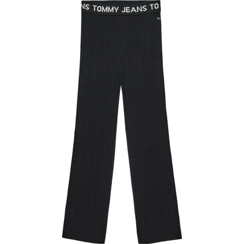 Cable knit pants - Tommy Jeans - Modalova