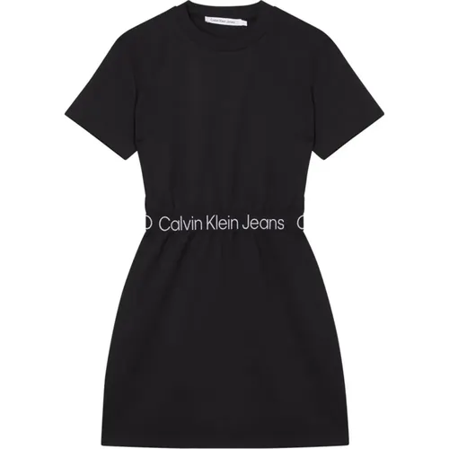 Robe Logo waist Milano t-shirt dress - Calvin Klein - Modalova