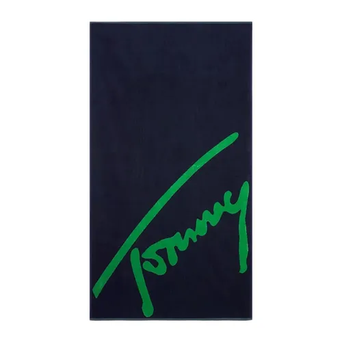 Serviette de plage Signature logo Homme - Tommy Jeans - Modalova