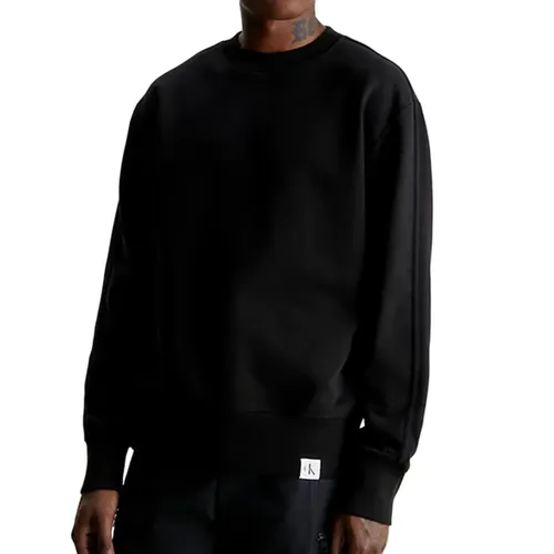 Sweat Calvin Klein luxe Homme Noir - Calvin Klein - Modalova