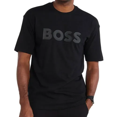 T shirt Boss lotus Homme Noir - Boss - Modalova
