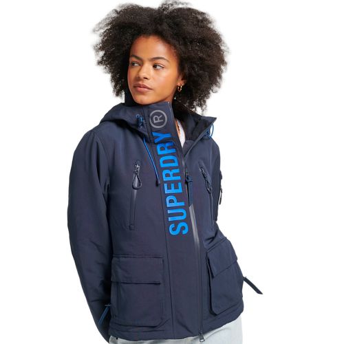 Veste coupe-vent ultimate microfibre sd bleu marine très foncé Superdry