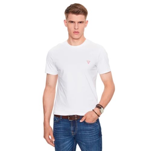 T shirt Guess Core Homme Blanc - Guess - Modalova