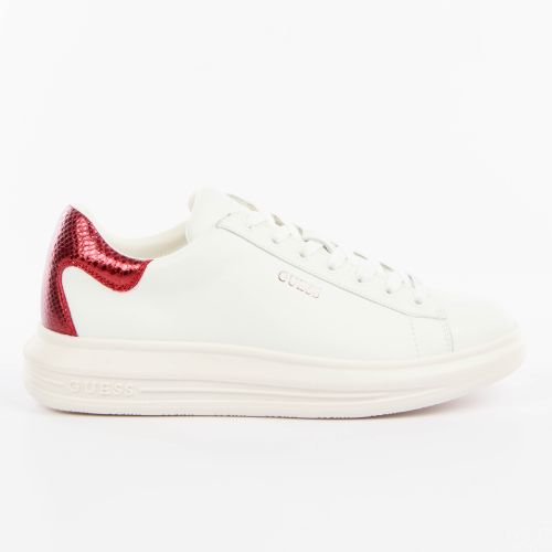 Basket Guess vibo Femme Blanc - Guess - Modalova