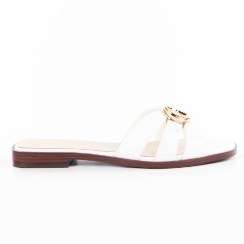 Claquette Guess Symo Femme Blanc - Guess - Modalova