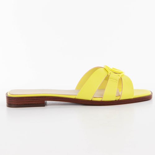 Claquette Guess Symo Femme Jaune - Guess - Modalova