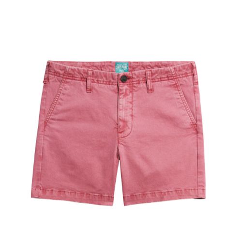 Short Superdry Chino Hot Femme Rose - Superdry - Modalova