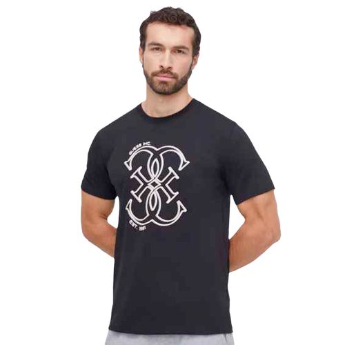 T shirt Guess 4G inc Homme Noir - Guess - Modalova