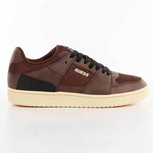 Basket Guess sava Homme Marron - Guess - Modalova