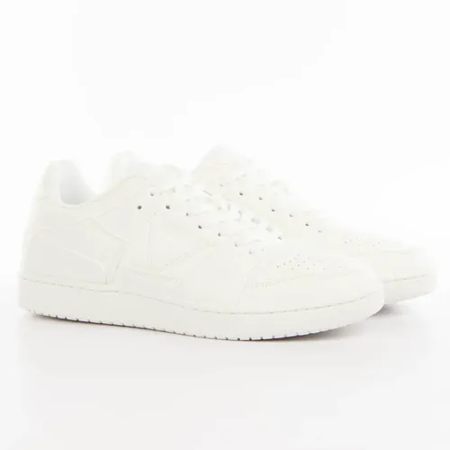 Basket Guess sava Homme Blanc - Guess - Modalova