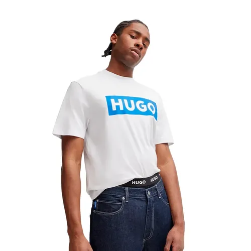 T shirt Hugo Nico Homme Blanc - Hugo - Modalova