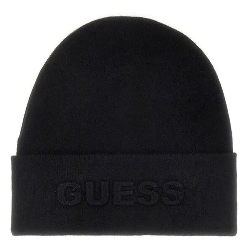 Bonnet Guess signature Femme Noir - Guess - Modalova