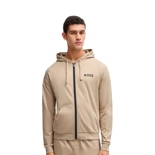 Sweat Boss Signature Homme Beige - Boss - Modalova