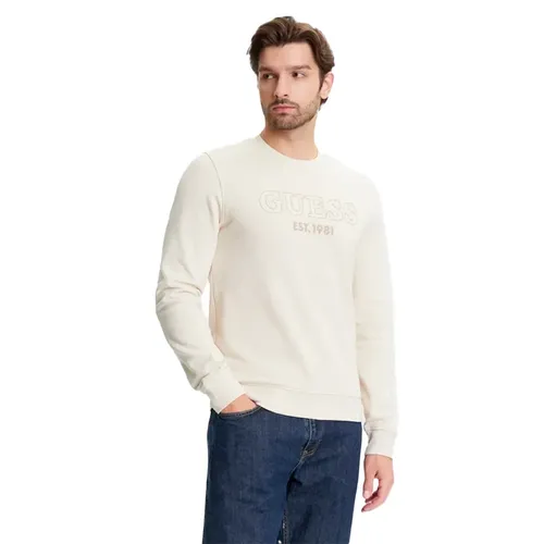 Sweat Guess Beau Homme Beige - Guess - Modalova