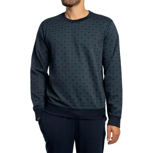 Sweat Lounge Jacquard - Emporio Armani - Modalova