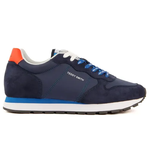 Basket Teddy Smith Z Tex Homme Bleu - Teddy Smith - Modalova