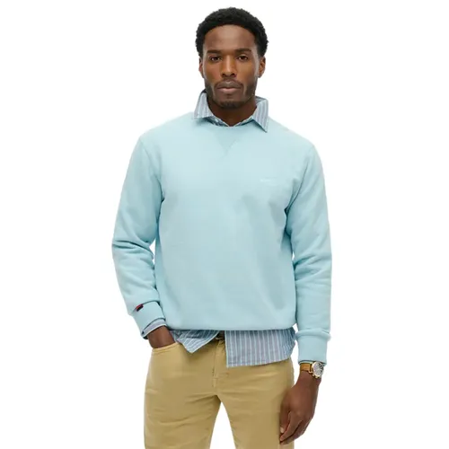 Sweat Superdry Essential Homme Bleu - Superdry - Modalova