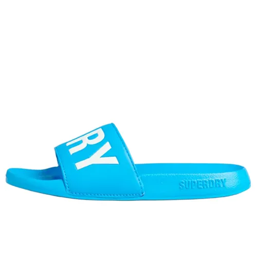 Claquette Superdry Pool Femme Bleu - Superdry - Modalova