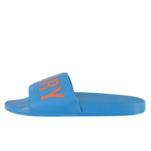 Claquette Superdry Pool Homme Bleu - Superdry - Modalova