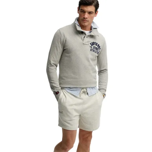 Short Superdry Essential Homme Gris - Superdry - Modalova
