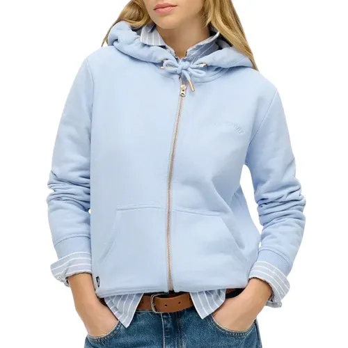 Sweat Superdry Essential Femme Bleu - Superdry - Modalova