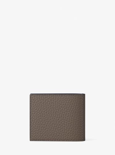 MK Portefeuille compact Cooper en cuir grainé avec porte-monnaie - Michael Kors - Michael Kors Outlet - Modalova