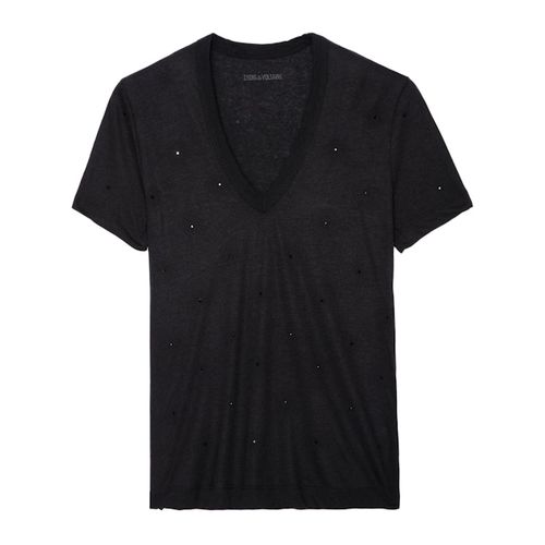 T-shirt Wassa Noir - Taille S - Zadig&Voltaire - Modalova