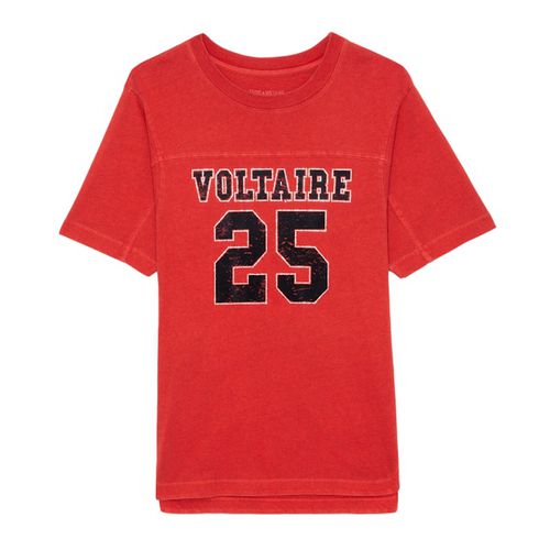 T-shirt Bow Voltaire Crimson - Taille S - Zadig & Voltaire - Modalova