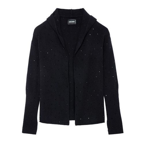 Cardigan Cosany Strass 100% Cachemire Noir - Taille M/L - Zadig & Voltaire - Modalova