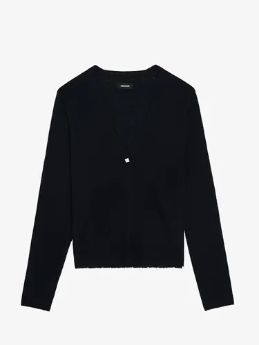 Cardigan Manylla 100% Cachemire Black - Taille XS - Zadig & Voltaire - Modalova