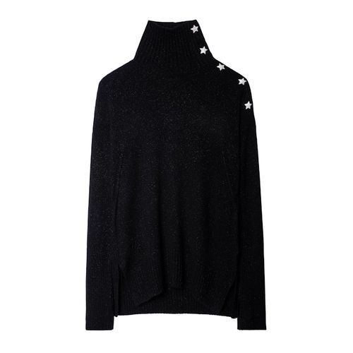 Pull Alma Bijoux 100% Cachemire Noir - Taille S - Zadig & Voltaire - Modalova