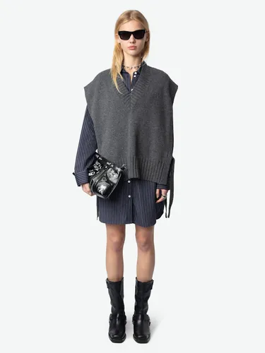 Pull Maddy 100% Cachemire Anthracite - Zadig & Voltaire - Modalova