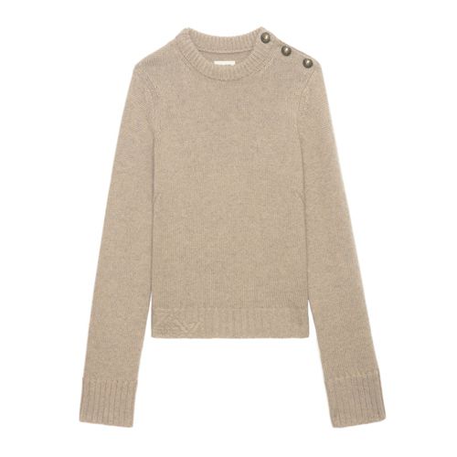 Pull Malty 100% Cachemire Oatmeal - Taille XS - Zadig & Voltaire - Modalova