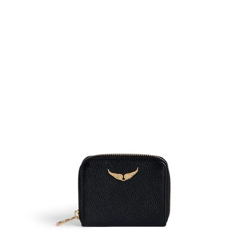 Porte-monnaie Mini Zv Noir Gold - Zadig&Voltaire - Modalova