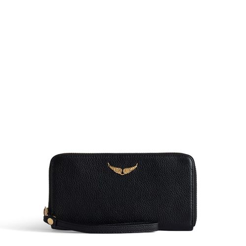 Portefeuille Compagnon Noir Gold - Zadig & Voltaire - Modalova