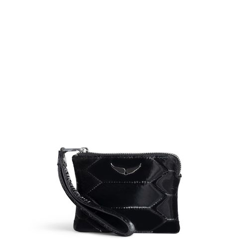 Pochette Mini Uma Matelassée Noir - Zadig & Voltaire - Modalova