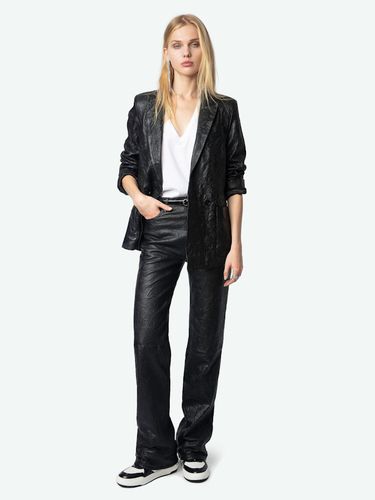 Pantalon Elio 100% Cuir - Taille 34 - Zadig & Voltaire - Modalova