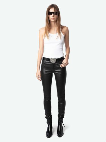 Pantalon Phlame 100% Cuir - Taille 34 - Zadig & Voltaire - Modalova