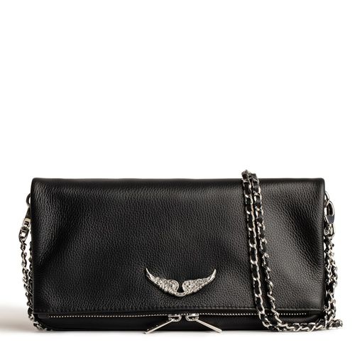 Pochette Rock Swing Your Wings Noir Silver - Zadig & Voltaire - Modalova