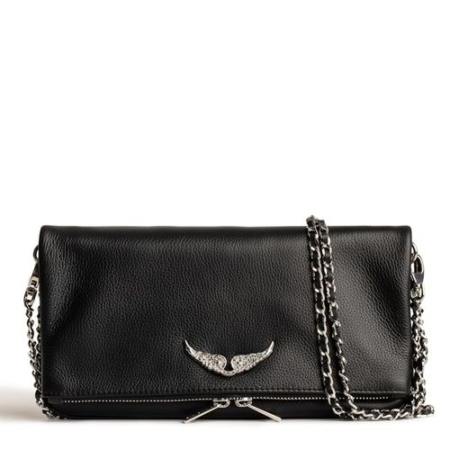 Pochette Rock Swing Your Wings Noir Silver - Zadig&Voltaire - Modalova