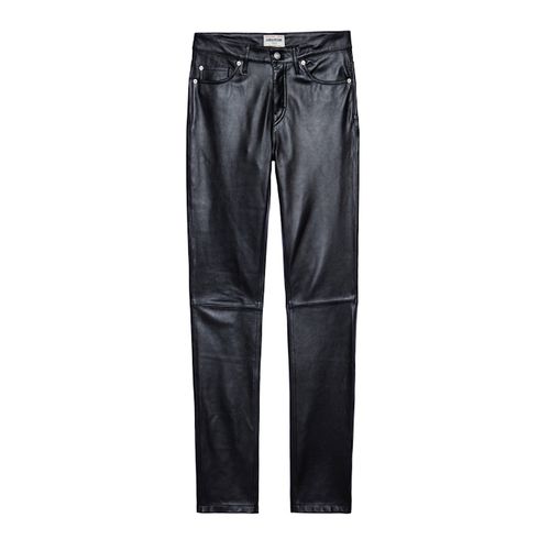 Pantalon Leather David Cuir - Taille 40 - Zadig & Voltaire - Modalova