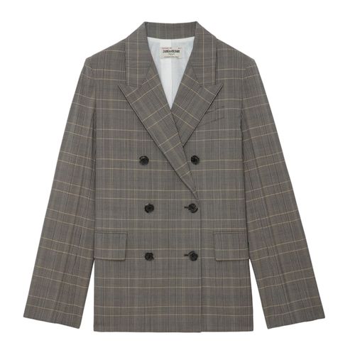 Blazer Vaena Gris - Taille 34 - Zadig & Voltaire - Modalova