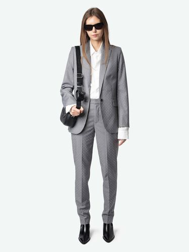 Blazer Valse Gris Chine - Taille 36 - Zadig & Voltaire - Modalova