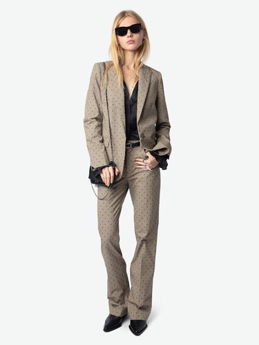 Blazer Valse Camel - Taille 34 - Zadig & Voltaire - Modalova