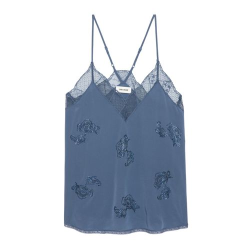 Caraco Christy 100% Soie - Taille S - Zadig & Voltaire - Modalova